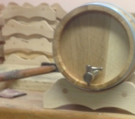oak barrels with wax film MADE IN SLOVENIA
