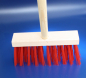 Preview: children street broom with handle RED