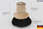 Preview: Mushroom brush with horse hair