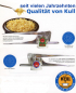 Preview: Spätzlepresse Original Kull Schwob Aluminium