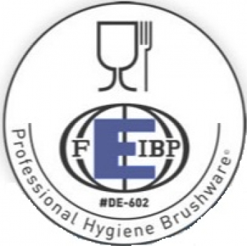 Hygiene-Powder brush with PBT-bristles