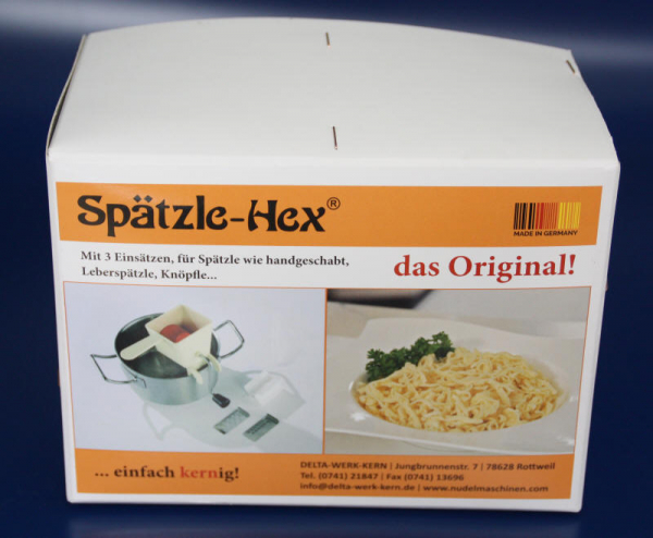 Spaetzle Hex plastic