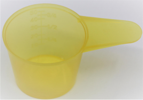 Measuring cup yellow