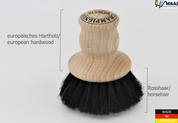 Mushroom brush with horse hair