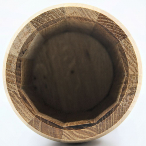Barrel in oak wood