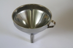 Jam maker funnel with reducer stainless steel